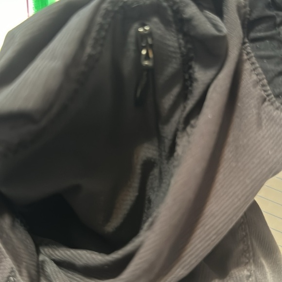 Lululemon Black Running Shorts Pockets Elastic Waistband - Picture 9 of 9